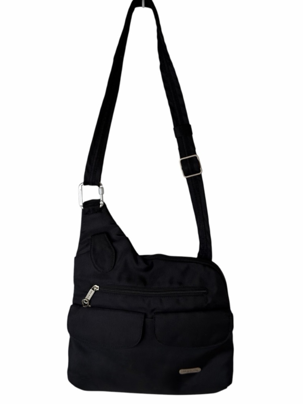 Travelon Black Anti - Theft Crossbody Bag  Multiple Pockets